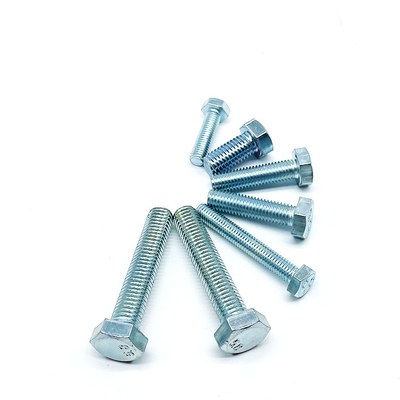 Grado metrico 8.8 DIN931 DIN933 Cerniera esessuale galvanizzata in acciaio inossidabile