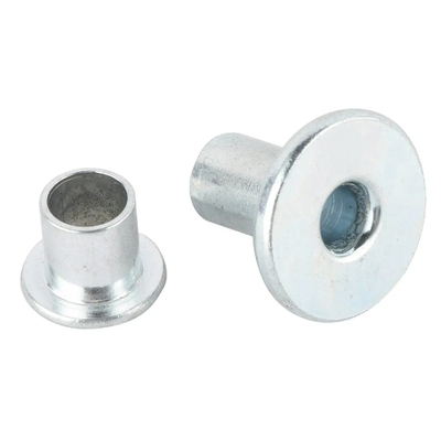 OEM CNC Hardware Parts Furniture Hardware Nero Galvanizzato Rivet cavo stampato in acciaio inossidabile