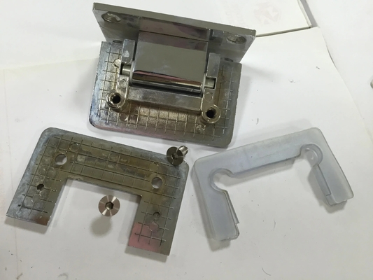 Parti di hardware OEM CNC ottone lucidato single side mandibola con acciaio inossidabile