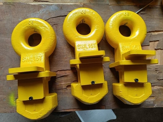 Dimensioni personalizzate G80 Container Hook Lifting Hook Rigging Eye per le esigenze di movimentazione del materiale