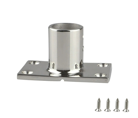 Parti hardware OEM CNC Base guida in acciaio inossidabile con accessori di base rettangolare