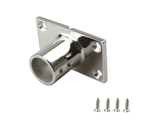 Parti hardware OEM CNC Base guida in acciaio inossidabile con accessori di base rettangolare