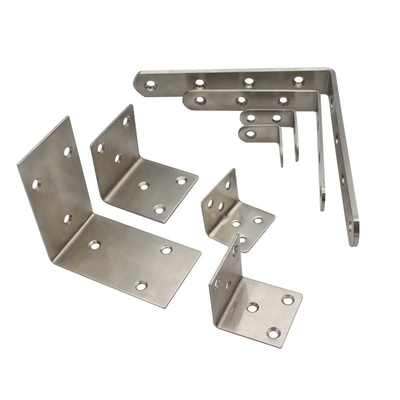 supporto per angolo in metallo in acciaio inossidabile in alluminio su misura per prodotti hardware di precisione