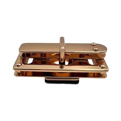 XS-231---004, J6611 Hardware per il blocco della borsa a mano con blocco metallico a spinta e giro