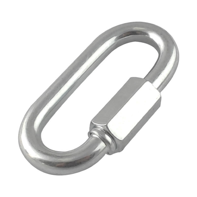 4mm 5mm 6mm Galvanizzato Ovale Quick Link per Rigging Hardware Accettabile OEM
