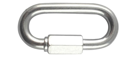 4mm 5mm 6mm Galvanizzato Ovale Quick Link per Rigging Hardware Accettabile OEM