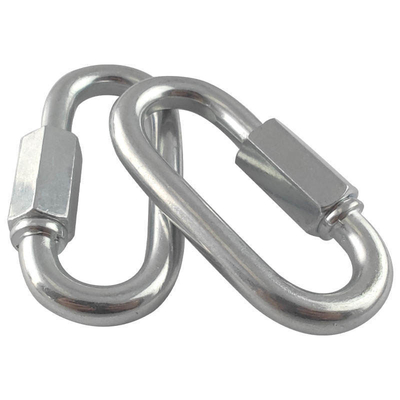 4mm 5mm 6mm Galvanizzato Ovale Quick Link per Rigging Hardware Accettabile OEM