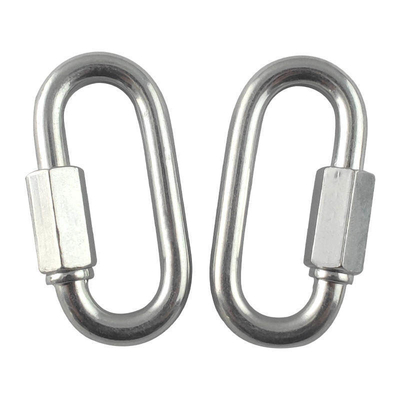 4mm 5mm 6mm Galvanizzato Ovale Quick Link per Rigging Hardware Accettabile OEM