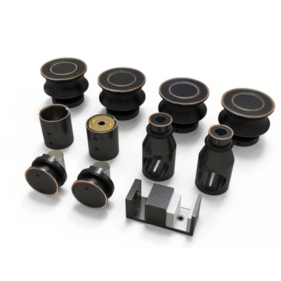 OEM CNC parti di hardware armadi in acciaio inossidabile senza telaio porta scorrevole in vetro doccia