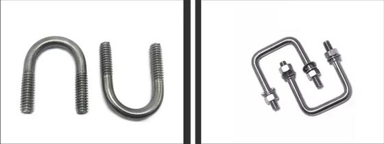 Parti di hardware CNC OEM Hardware a bullone in U lavorato con stampaggio e rivestimento in polvere