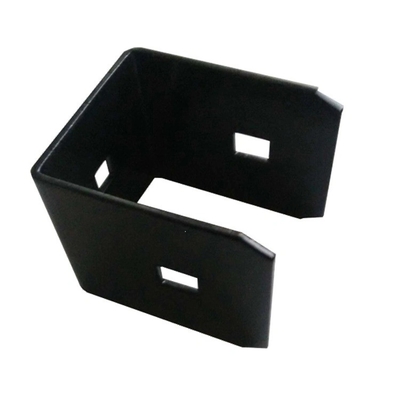 Componenti hardware CNC in acciaio inossidabile con rivestimento in polvere nera per assemblaggio su misura