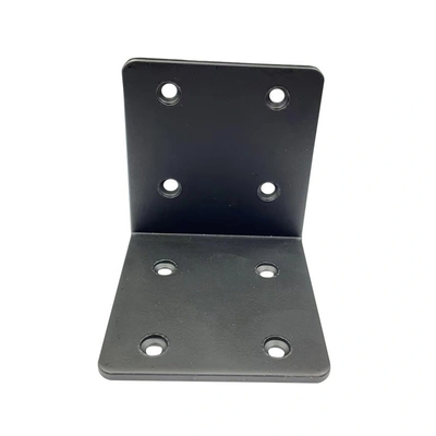 Componenti hardware CNC in acciaio inossidabile con rivestimento in polvere nera per assemblaggio su misura