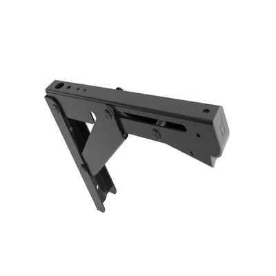 Cornice triangolare di supporto rivestita in polvere per il montaggio a parete