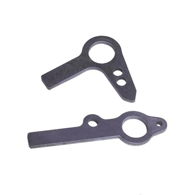 Parti per stampaggio metallico su misura Prodotti hardware di precisione con rivestimento in polvere nera