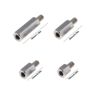 OEM CNC Hardware Parts Male To Female Thread Hex Fasteners con prestazioni eccellenti