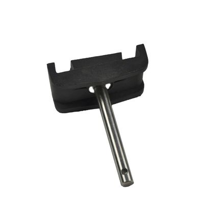 Parti di macchinari CNC in plastica stampata e acciaio inossidabile