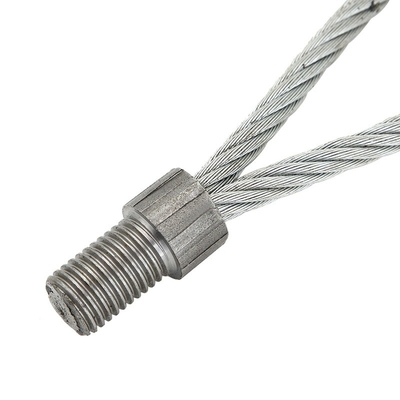 Componenti hardware OEM CNC in acciaio inossidabile stampati per la forgiatura di ancore a testa a sfera per l'hardware edilizio