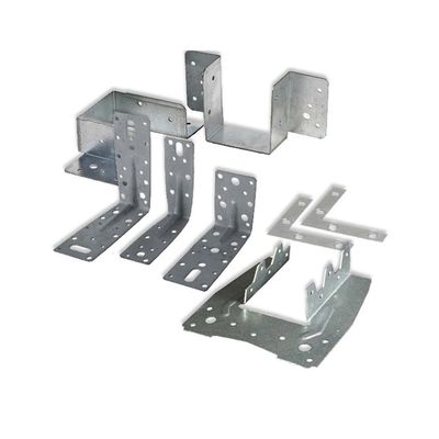 Processo di timbrazione Collegatori di legno che reggono la piastra di supporto per angolo per hardware CNC