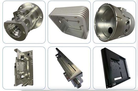 Componenti hardware CNC in ottone con rivestimento in polvere per la lavorazione di parti nell'industria aeronautica