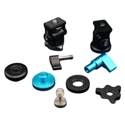 Componenti hardware OEM CNC Equipaggiamento fotografico in acciaio inossidabile lavorato con anodizzazione