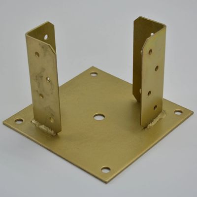 Componenti di hardware OEM in acciaio inossidabile CNC Legno galvanizzato angolo di collegamento L