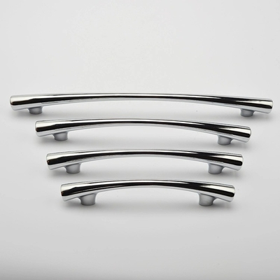 OEM CNC Hardware Parts Polished Chrome Arch Cabinet Pull con acciaio inossidabile stampato