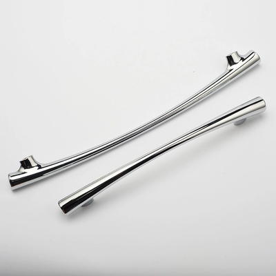 OEM CNC Hardware Parts Polished Chrome Arch Cabinet Pull con acciaio inossidabile stampato
