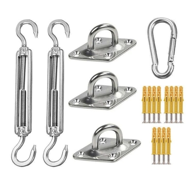 L'hardware CNC OEM parte il kit hardware per fibbia di montaggio con piastra oculare in acciaio inossidabile e ogiva