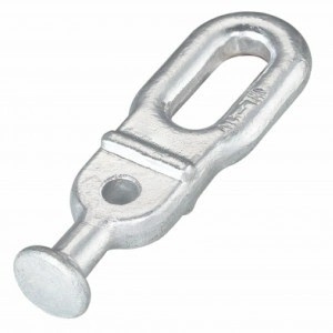 OEM CNC Hardware Parts Stamping Process Galvanizzato Acciaio al Carbonio Ball Eye per filo a poli
