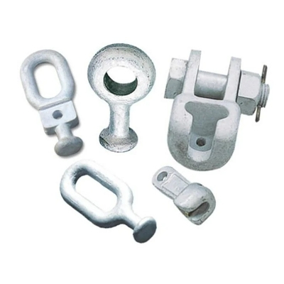 OEM CNC Hardware Parts Stamping Process Galvanizzato Acciaio al Carbonio Ball Eye per filo a poli