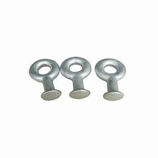 OEM CNC Hardware Parts Stamping Process Galvanizzato Acciaio al Carbonio Ball Eye per filo a poli