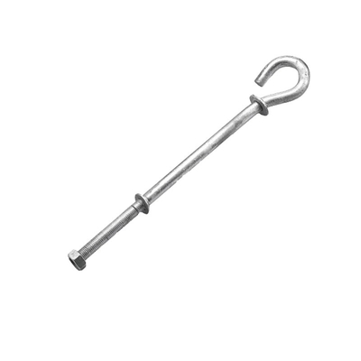 Acciaio inossidabile OEM CNC Hardware Parts Bolt Hook Pigtail Hook con processo di stampaggio