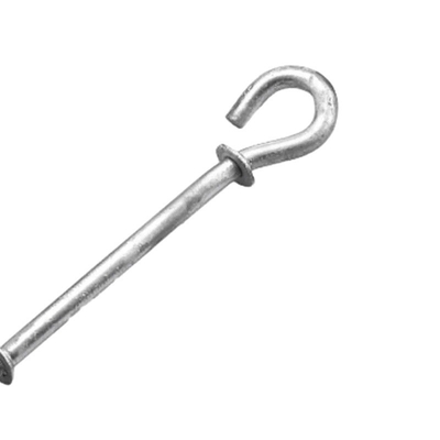 Acciaio inossidabile OEM CNC Hardware Parts Bolt Hook Pigtail Hook con processo di stampaggio