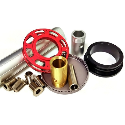Processo di timbraggio Acciaio inossidabile OEM CNC Hardware Parts Aluminum Copper Bronze Titanium Alloy Hardware