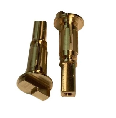 Componenti hardware OEM CNC connettori in ottone lavorati su misura con processo di stampaggio