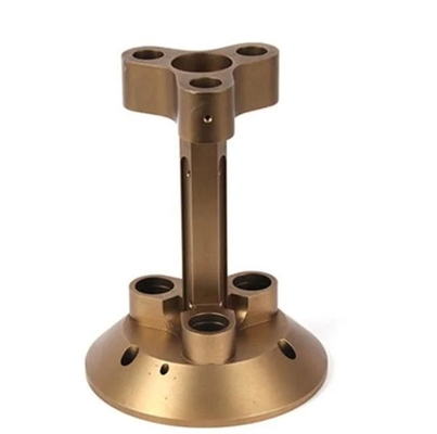 Componenti hardware OEM CNC connettori in ottone lavorati su misura con processo di stampaggio