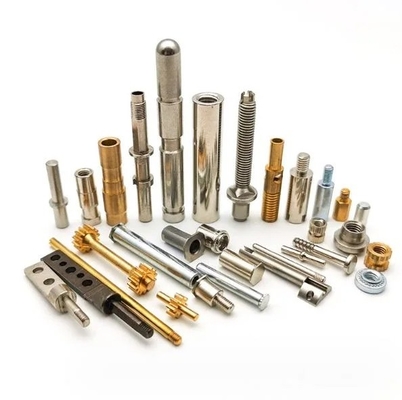 Componenti hardware OEM CNC connettori in ottone lavorati su misura con processo di stampaggio