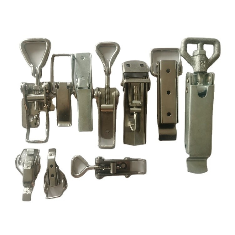 Fogli di alluminio stampaggio di metallo su misura Toggle latch hardware per prodotti in alluminio