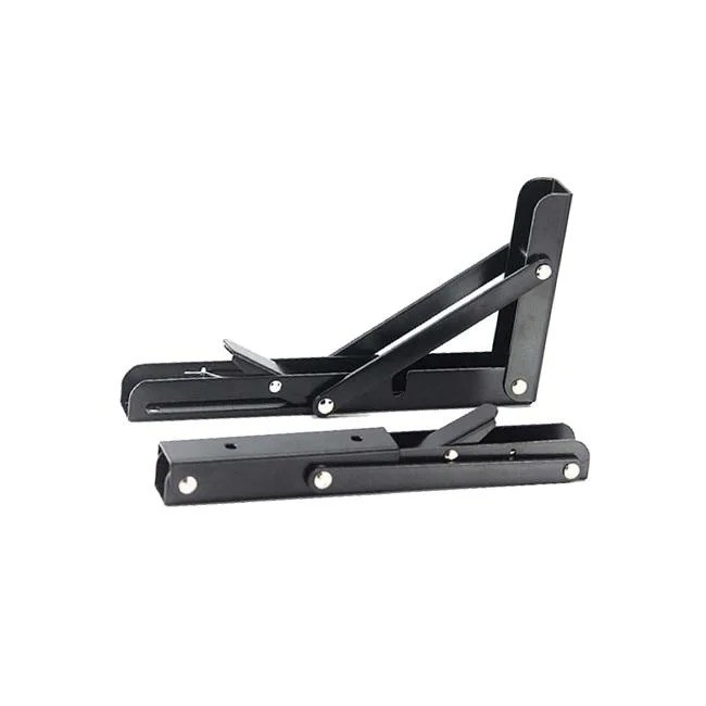 Cornice triangolare di supporto rivestita in polvere per il montaggio a parete