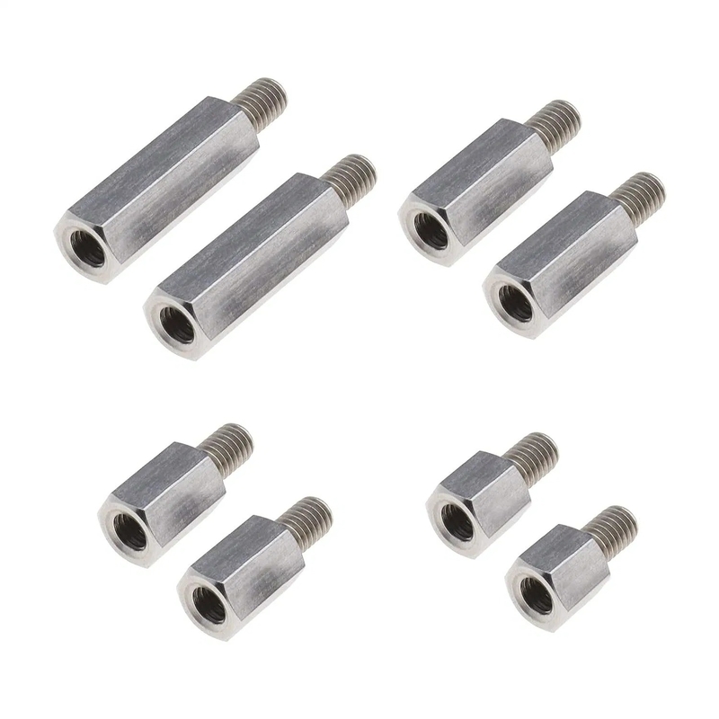 OEM CNC Hardware Parts Male To Female Thread Hex Fasteners con prestazioni eccellenti