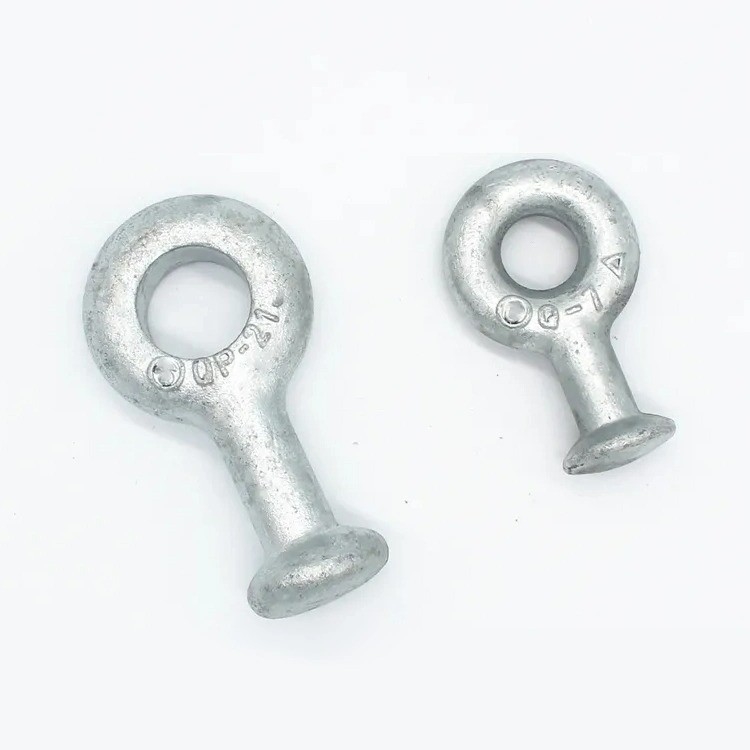 OEM CNC Hardware Parts Stamping Process Galvanizzato Acciaio al Carbonio Ball Eye per filo a poli